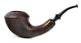 Курительная трубка Astra - Aurora 143-1 - Rodesian bent Brown Blast, без фильтра