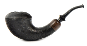 Курительная трубка Astra - Aurora 145 - Rodesian bent Black Blast, без фильтра