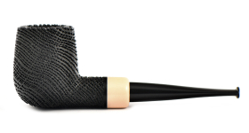 Курительная трубка Astra Comet 245 - Morta Billiard Black Blast, без фильтра