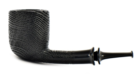 Курительная трубка Astra Spigot Morta 225 - Billiard Black Blast, без фильтра