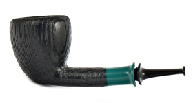 Курительная трубка Astra Spigot Morta 245 - Dublin Black Blast, без фильтра