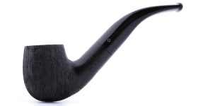 Курительная трубка Barontini Raffaello Pettinata Black 118 9 мм, Raffaello-118