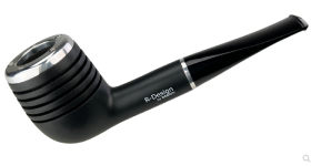 Курительная трубка Big Ben R-Design Black Matte 908, 9 мм.
