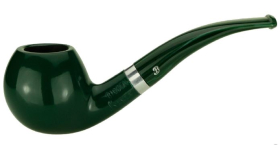 Курительная трубка Big Ben Sylvia Green Polish Green Stem 842, 9 мм