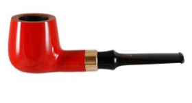 Курительная трубка Big Ben Royal Goldline red polish 012