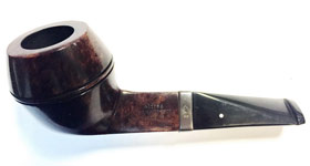 Курительная трубка Dunhill Amber Root Finish Pipe 5104 9мм "STUBBY"+BB1112