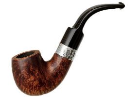 Курительная трубка Peterson Aran Nickel 221 P-Li, (фильтр 9мм)