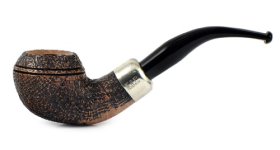 Курительная трубка Peterson Arklow Sandblasted 999, без фильтра