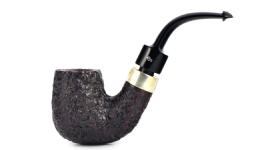 Курительная трубка Peterson House Pipe Rusticated Bent P-Lip 9 мм