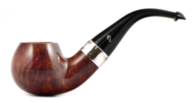 Курительная трубка Peterson Kildare 03 Silver P-Lip, 9 мм