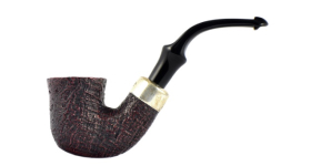 Курительная трубка Peterson Premier System 305 SandBlast P-Lip , без фильтра