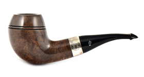 Курительная трубка Peterson Sherlock Holmes - Dark Smooth - Deerstalker P-Lip, без фильтра