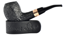 Курительная трубка Peterson Sherlock Holmes Christmas 2021 Sandblast - Strand, 9мм