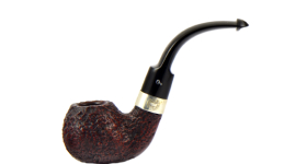 Курительная трубка Peterson Sherlock Holmes Sandblast - Lestrade P-Lip, 9мм