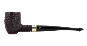 Курительная трубка Peterson Speciality Pipes Rustic Nickel Mounted Barrel P-Lip, без фильтра