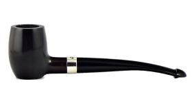 Курительная трубка Peterson Speciality Pipes Smooth Black - Barrel P-Lip, без фильтра