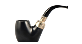 Курительная трубка Peterson Spigot - Ebony 306, 9 мм