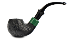 Курительная трубка Peterson St. Patricks Day 2024 SandBlast 303 P-Lip, 9 мм.