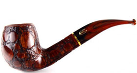 Курительная трубка Savinelli Alligator 677 brown 9mm