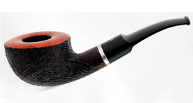 Курительная трубка STANWELL RELIEF Black Sand 95