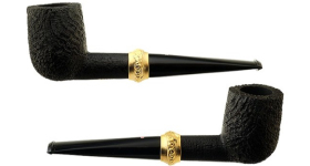 Курительная трубка Tsuge Metal Bamboo Billiard 301, без фильтра