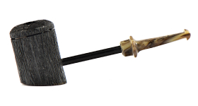 Курительная трубка Volkan Pipe - One Mixed Finishing - 005, без фильтра