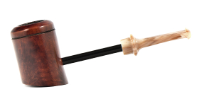 Курительная трубка Volkan Pipe - One Mixed Finishing - 016, без фильтра