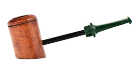 Курительная трубка Volkan Pipe - One Mixed Finishing - 022, без фильтра