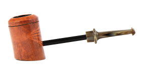 Курительная трубка Volkan Pipe - One Mixed Finishing - 036, без фильтра