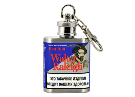 Нюхательный табак Walter Raleigh - Red Bull 10 гр. - металлическая фляга
