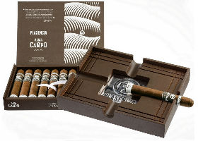 Подарочный набор сигар Plasencia Alma del Campo Sendero Toro с пепельницей