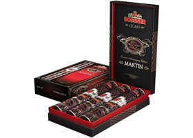 Подарочный набор сигар Bossner Martin 20th Anniversary Tube Edition (3 шт.)