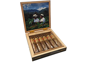 Подарочный набор сигар Arturo Fuente FFOX Fuente Fuente Opus X 6 Set Cigars Heaven and Earth Big 