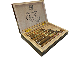 Подарочный набор сигар Arturo Fuente FFOX Fuente Fuente Opus X 6 Set Cigars Macassar Ebony