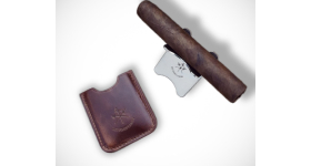 Подставка под сигару Le Petit - Brown Leather Cigar Stand (Коричневая)