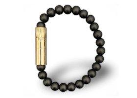 Пробойник-браслет для сигар Le Petit, Gold plated 18K, Onyx Matte