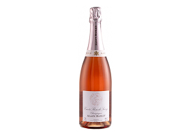 Шампанское Alain Bailly, Cuvee Rose De Serzy Brut, 0,75 л.