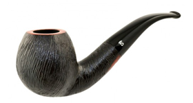 Курительная трубка STANWELL BRUSHED Black Rustico 246