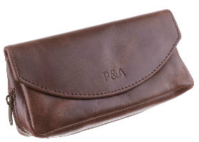 Сумка P&A для трубки и табака, натуральная кожа P315-Crazy-Horse