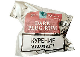 Трубочный табак Gawith & Hoggarth Dark Plug Rum 100гр.