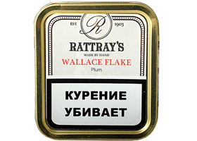Трубочный табак Rattrays Wallace Flake 50гр.