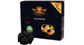 Уголь для кальяна CROWN - KALOUD - 112 куб.