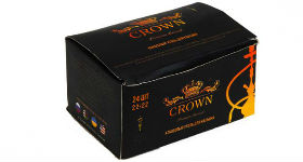 Уголь для кальяна CROWN - KALOUD - 24 куб.