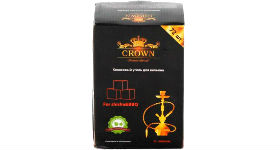 Уголь для кальяна CROWN - KALOUD - 72 куб.