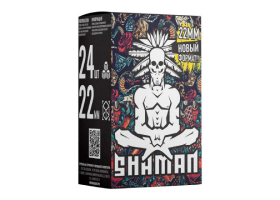 Уголь для кальяна SHAMAN 22 мм, 24 шт.