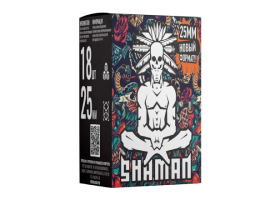 Уголь для кальяна SHAMAN 25 мм, 18 шт.