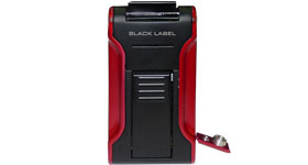 Зажигалка Black Label Dictator Black Matte & Red LBL80040