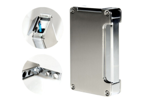 Зажигалка сигарная Adorini Jet silver 1787