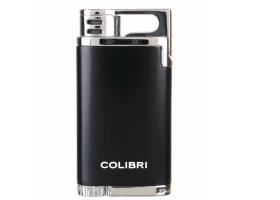 Зажигалка сигарная Colibri Belmont, Черная-Хром LI200C11