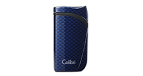 Зажигалка сигарная Colibri Falcon, синий карбон LI310T8